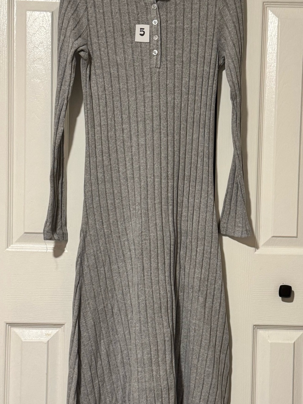 Gray night gown